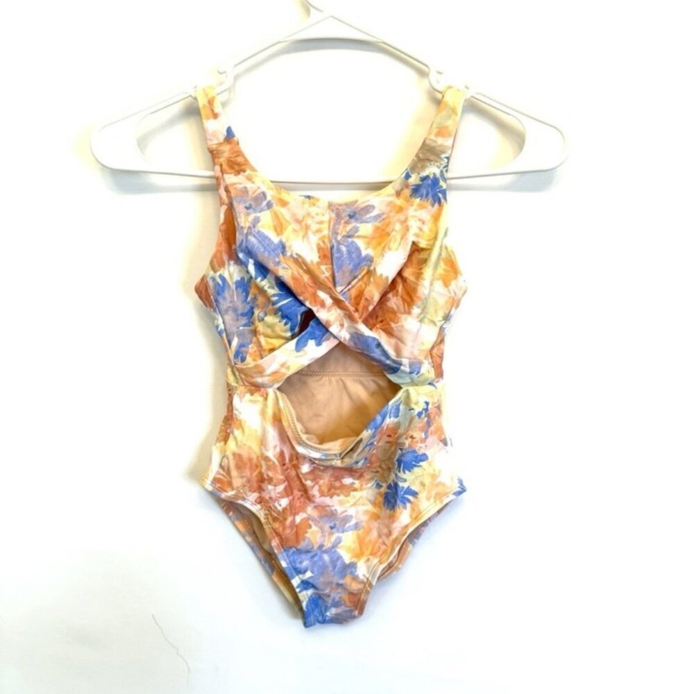 O’Neill Girl’s Floral One Piece Swimsuit Size 7